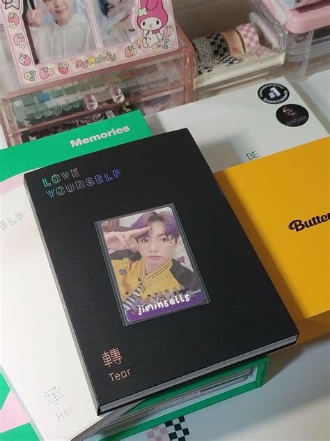 BTS Jungkook Ube Koo Deco Kit Rpc With Dvd And Albums On Carousell