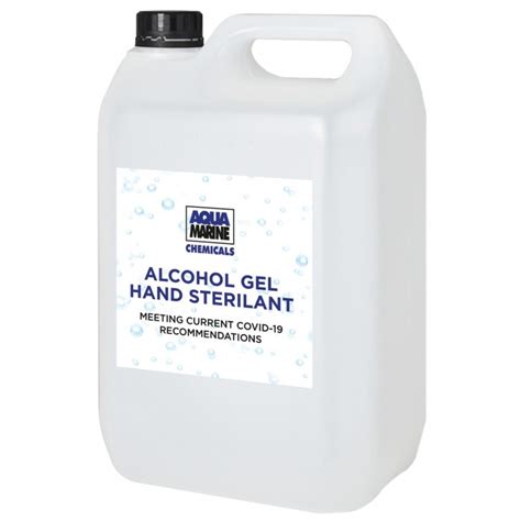 Alcohol Gel Hand Sanitiser 5 Litres