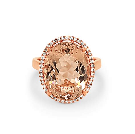 Morganite & Diamond Ring - Argyle Jewellers