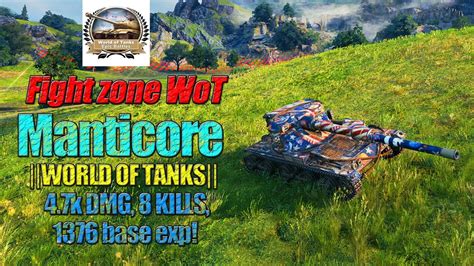 World Of Tanks Manticore K Dmg Kills Epic Battle