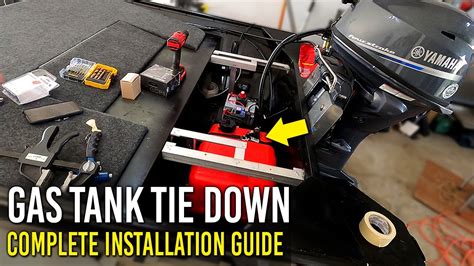 Jon Boat Gas Tank Installation Guide Youtube