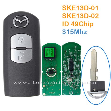 2 Botones Chip ID49 De 315 Mhz Llave Del Mercado De Posventa Para