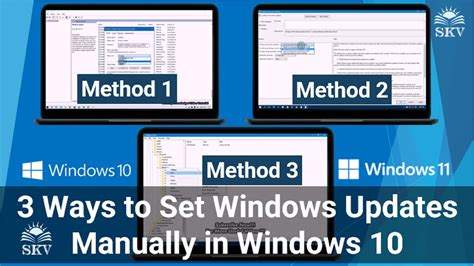 Ways To Set Windows Updates Manually In Windows Set Windows