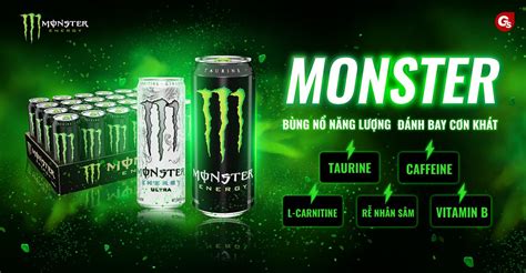 Nước Tăng Lực Monster 355ml