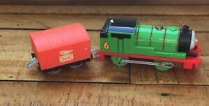 Thomas Friends Trackmaster Motorized Percy And Mail Car Ebay