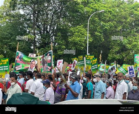 Colombo Sri Lanka Th March The Main Opposition Party Samagi