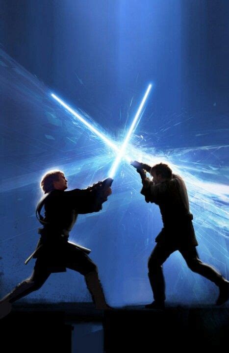 Anakin/Obi-Wan duel | Star wars episodes, Star wars anakin, Star wars ...