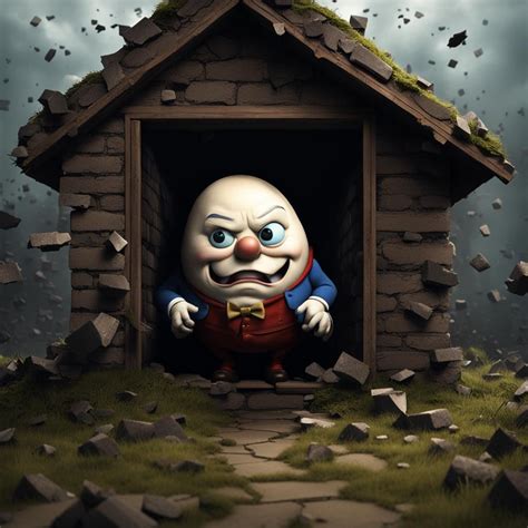 Humpty Dumpty On His Worst Day Ai Generated Artwork Nightcafe Creator