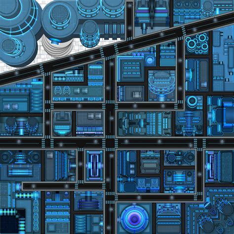 Cyberpunk City Battlemap Nicky G Pathfinder Infinite