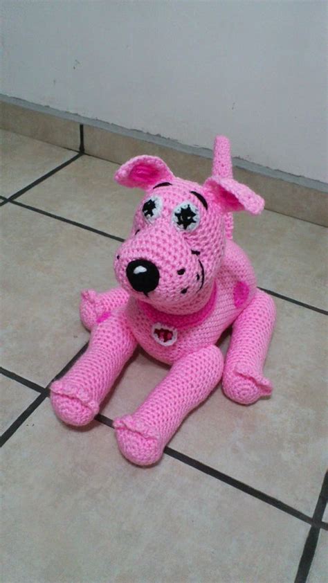 NOVEDADES JENPOALI PATRÓN SCOOBY DOO ROSA AMIGURUMI Disney crochet