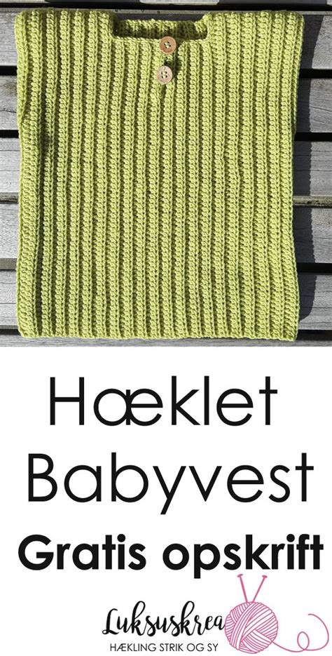 H Klet Babyvest Luksuskrea H Kling Og Strik H Kling H Kle