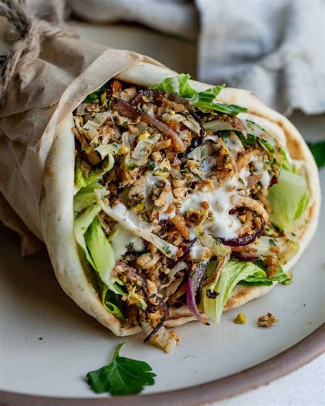 Crispy Shredded Zaatar Tofu Cabbage Wraps Plant Based RD Recipe