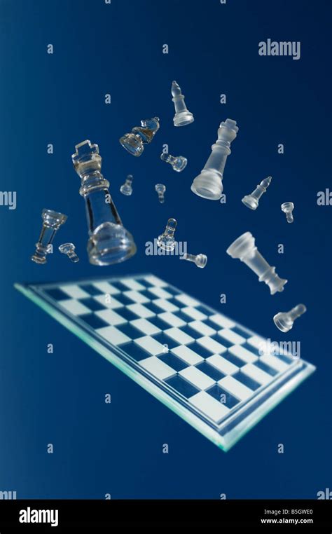 chess board flying Stock Photo - Alamy