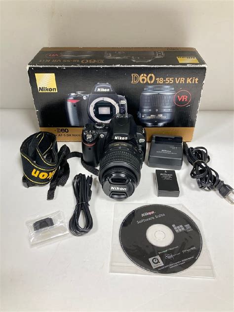 品 Nikon ニコン D60 18 55 Vr Kit Af S Dx Nikkor 18 55㎜ 135 56 G Vr