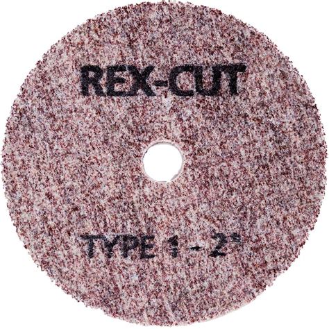 Rex Cut Abrasives Deburring Wheel Dia Face Width Hole