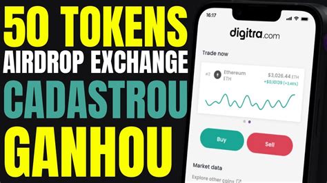 GANHE 50 TOKENS NO AIRDROP DESTA EXCHANGE BASTA SE CADASTRAR PARA