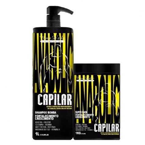 Kit Anabolic Capilar Mascara Shampoo Nova Delle Juca Cosméticos