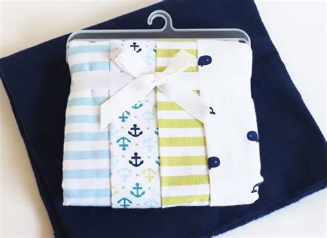 Easy Baby Quilt From Receiving Blankets Cutesy Crafts