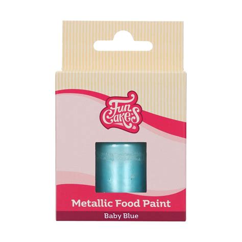 FunCakes Metallic Food Paint Baby Blue 30 Ml Kaufland De