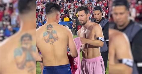 El Día Inolvidable De Alan Velasco Con Messi De La Frase Que Sorprendió A Leo Al Tatuaje De