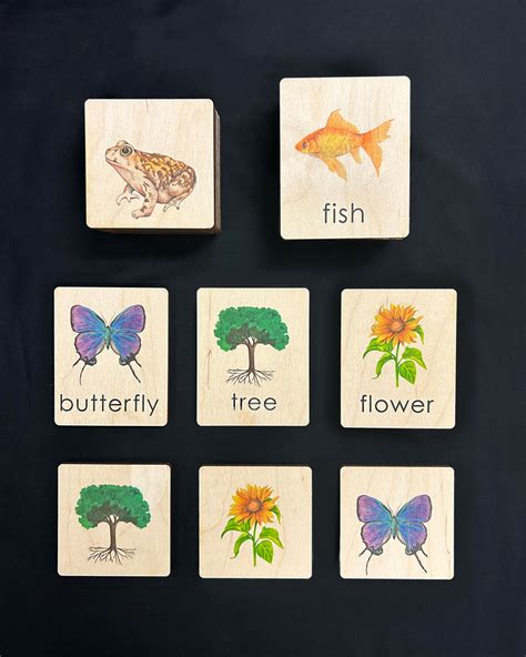 Nature Words Toddler Tiles | wasecabiomes