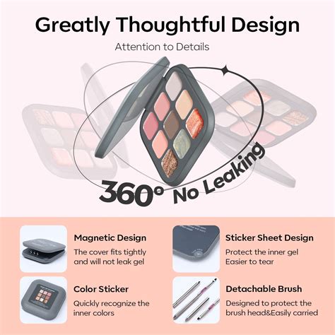 Modelones Juego de esmaltes de uñas de gel colores de color rosa nude esmalte de gel sólido