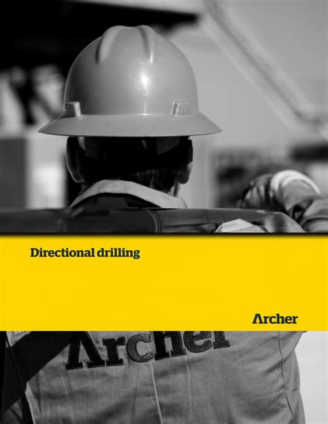 Pdf Directional Drilling Archermotors We Operate A Diverse Fleet Of