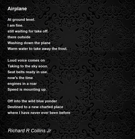 Airplane Poems For Kids