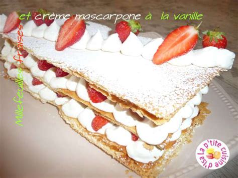 Recettes De Mascarpone De La P Tite Cuisine D Isa