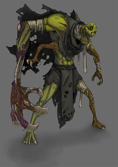 Artstation Zombie Concept