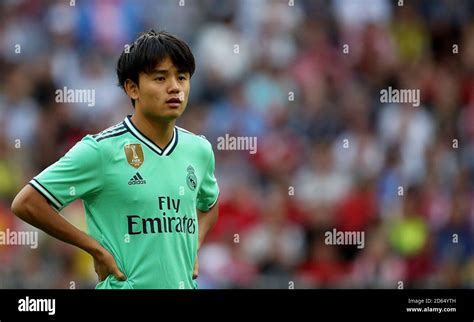 Takefusa Kubo Real Madrid Stock Photo Alamy