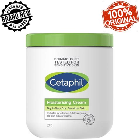 Cetaphil Moisturizing Cream 250g For Sensitive Skin Intense Moisturizing Body Cream Lotion