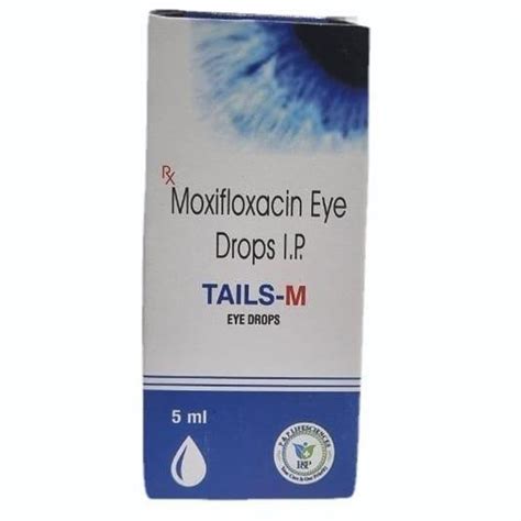 Moxifloxacin Eye Drops IP, 5 ml at Rs 58/piece in Bilaspur | ID: 2851291650748