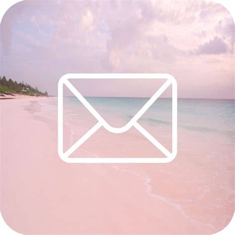 Mail app icon Aesthetic Pink | Pink wallpaper iphone, Iphone icon, App icon