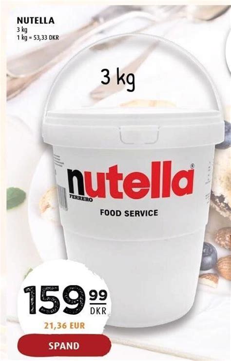 Nutella Tilbud Hos Scandinavian Park