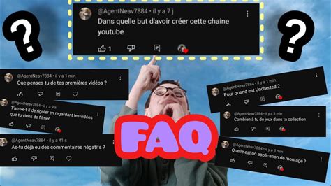 LA FAQ DES 100 ABONNÉS Je réponds à vos questions YouTube