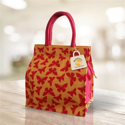 Printed Jute Bag 005 Bags Factory Company