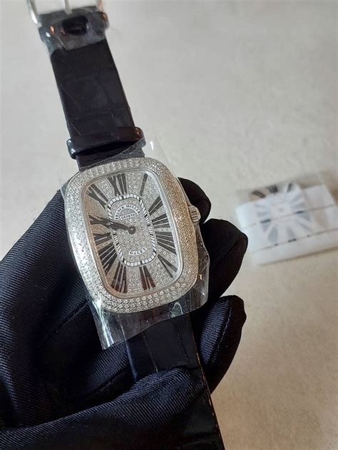 New Franck Muller Galet Full Diamond After Setting Luxury Marketplace