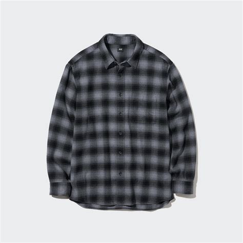 Flannel Checked Shirt Uniqlo Us