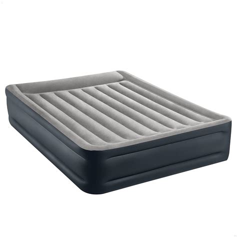 Intex Dura Beam Plus Deluxe Pillow Rest Air Mattress Fiber Tech Air