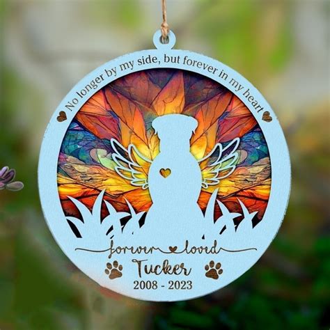 Rainbow Bridge Pet Memorial Personalized Pet Death Memorial - Etsy