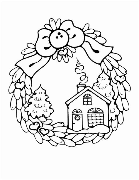 Detailed Winter Coloring Pages At Free Printable