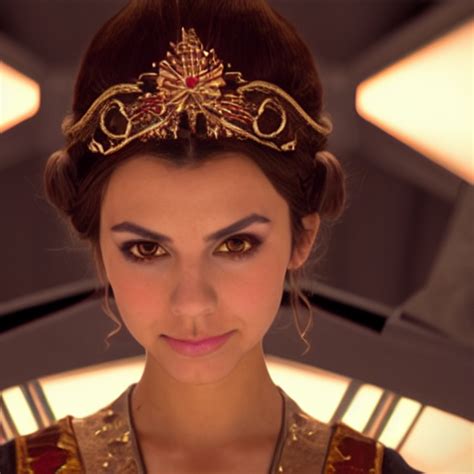 Krea Ai Victoria Justice As Princess Padme In Star Wars Ep