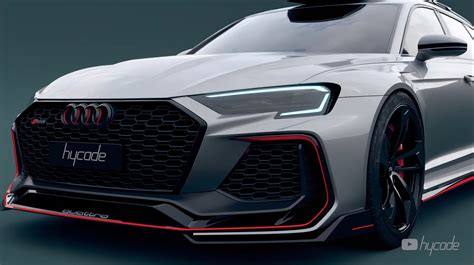 Rs Avant Super Wagon Rendering By Hycade Combines The Best Of Audi