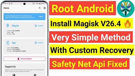 Install Magisk V With Custom Recovery Very Simple Method To Root