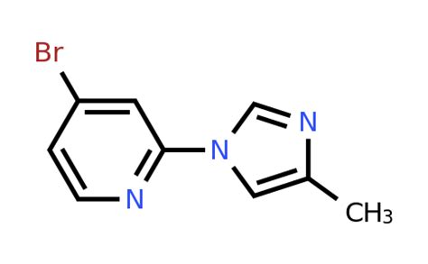 Cas Bromo Methyl H Imidazol Yl Pyridine Synblock