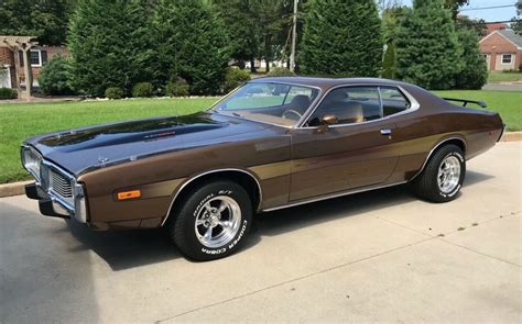 Updated V8 1973 Dodge Charger Rallye Barn Finds