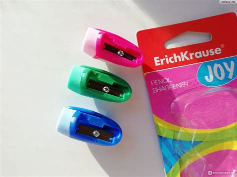 Точилки Erich Krause Joy - «Пластиковая точилка ErichKrause Joy ...