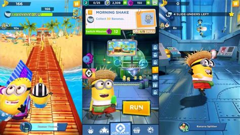 Minion Rush Island Map New Mission Completed YouTube