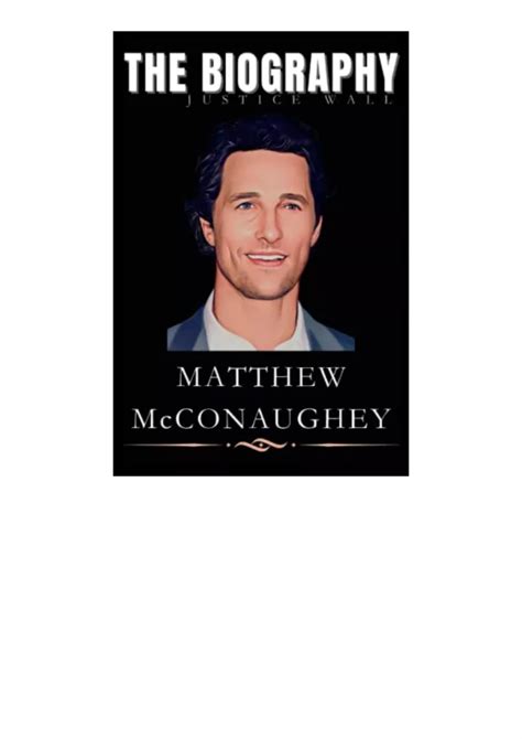 PPT - Ebook download Matthew McConaughey Book The Inspiring Biography ...